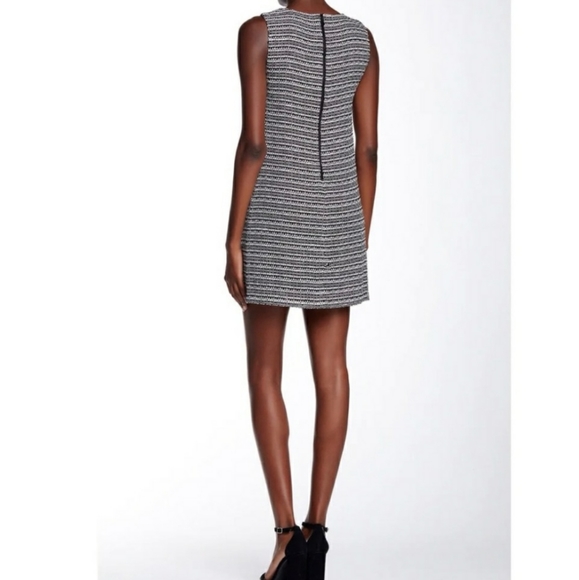 Alice + Olivia Clyde Black & White Sheath Dress - Picture 2 of 9